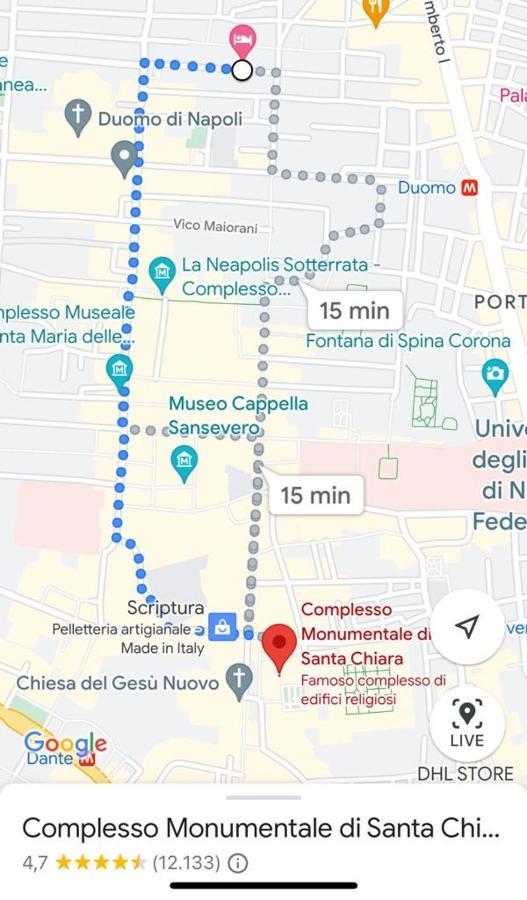 Dimora Dei Decumani Nápoles Exterior foto