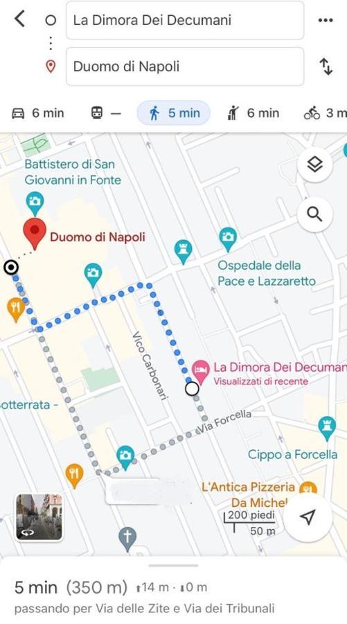 Dimora Dei Decumani Nápoles Exterior foto